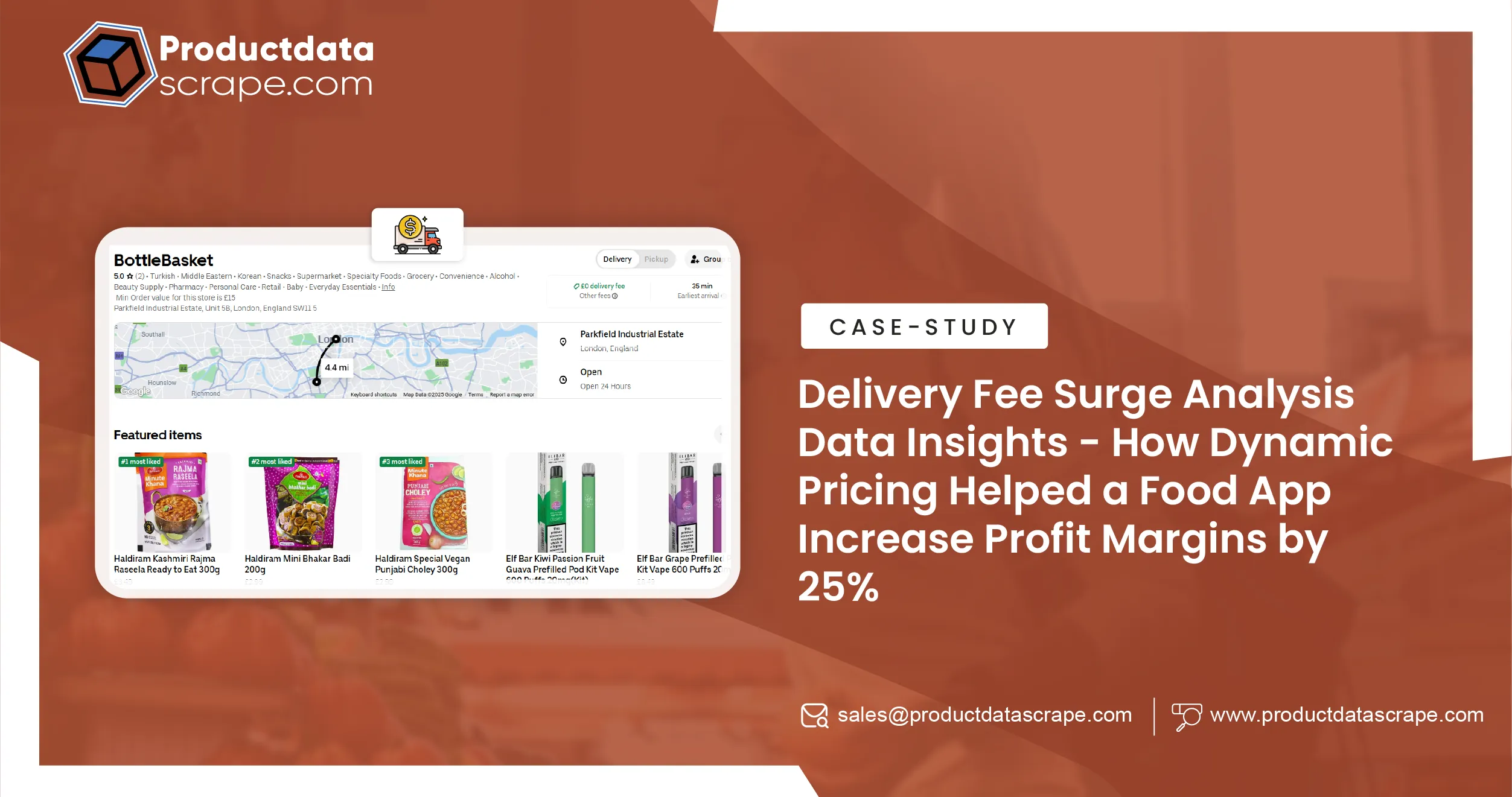 Delivery Fee Surge Analysis Data Insights How Dynamic